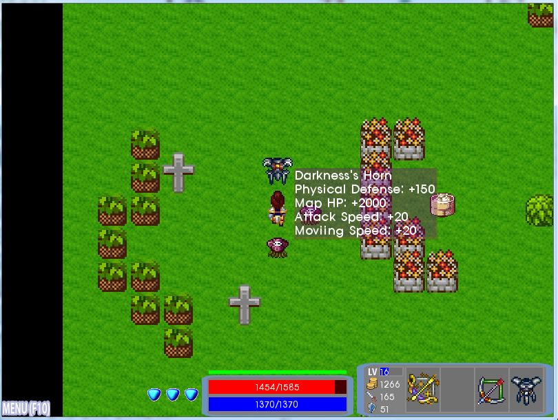 보스2 아이템 드롭 화면