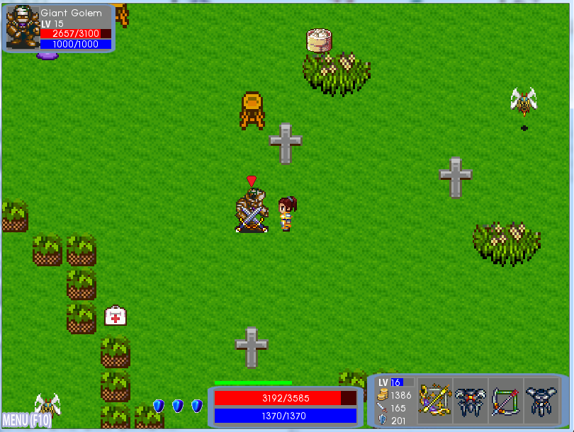 Gameplay screenshot of Legend Of Uliyana