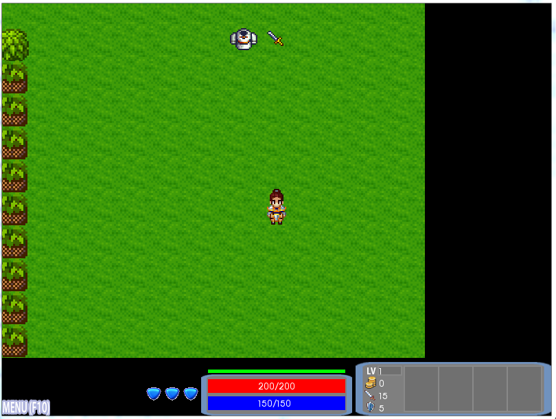 플레이 시작 화면